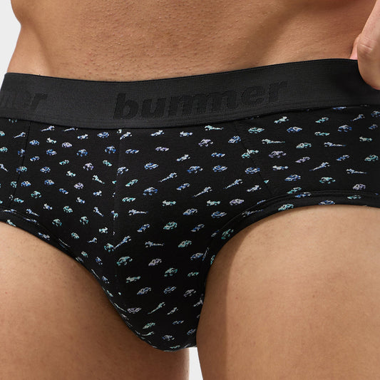 Cotton Stretch Brief - Vroom