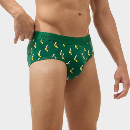 Cotton Stretch Brief - Bananza