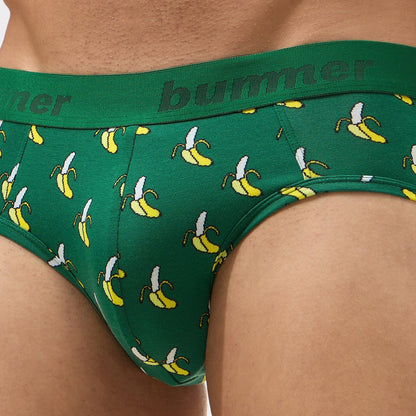 Cotton Stretch Brief - Bananza