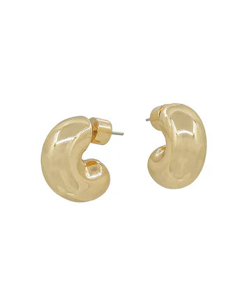 Bennett Sculpted Hoop Earrings